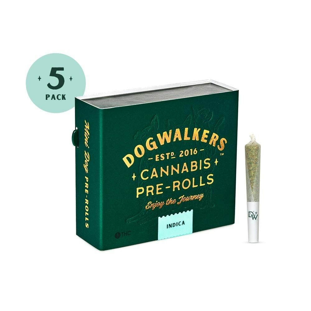 Dogwalkers 1.75g Mini Dog Pre-rolls | Zoap by Dogwalkers