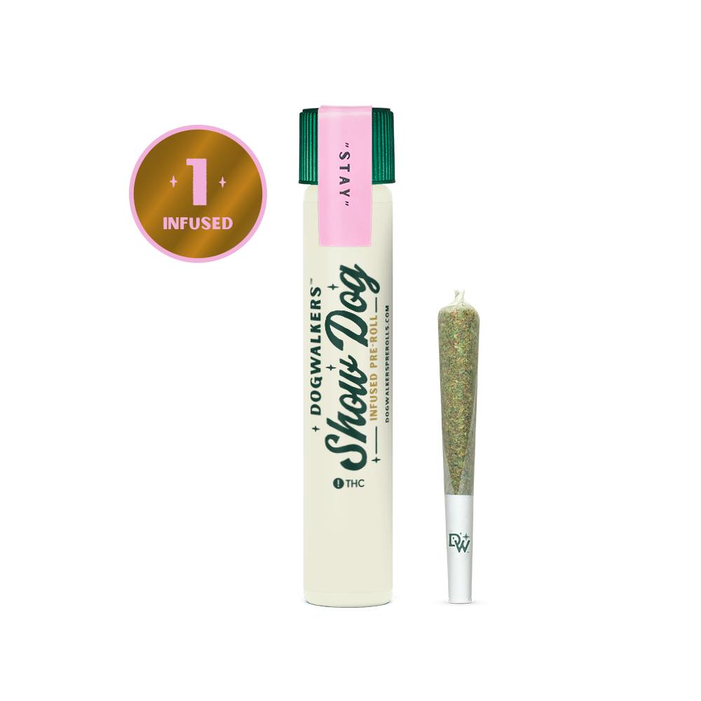Dogwalkers Gogurtz Big Show Dog Infused Pre Roll 1g by Dogwalkers