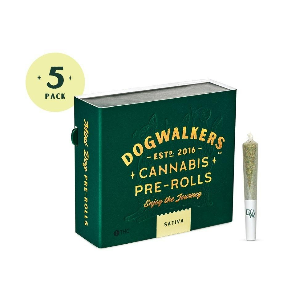 Dogwalkers 1.75g Mini Dog Pre-rolls | Skunk Hero by Dogwalkers