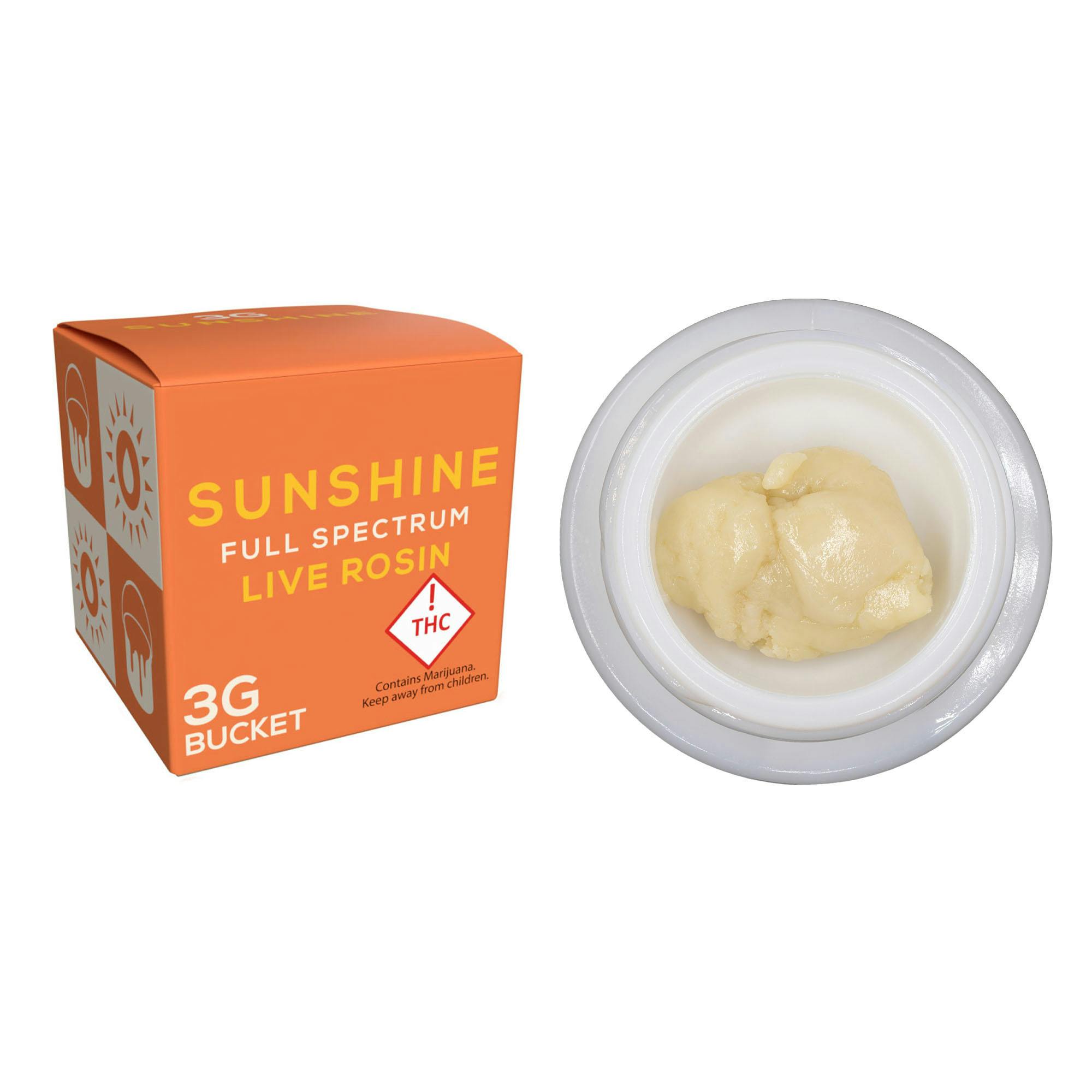 Maple Nectar | Full Spec Rosin | 3G Bucket by Sunshine