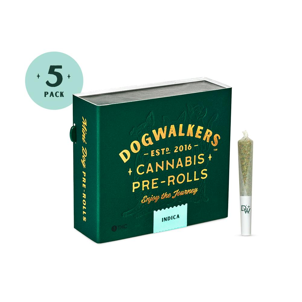 Dogwalkers 1.75g Mini Dog Pre-rolls | Brownie Scout #9 by Dogwalkers
