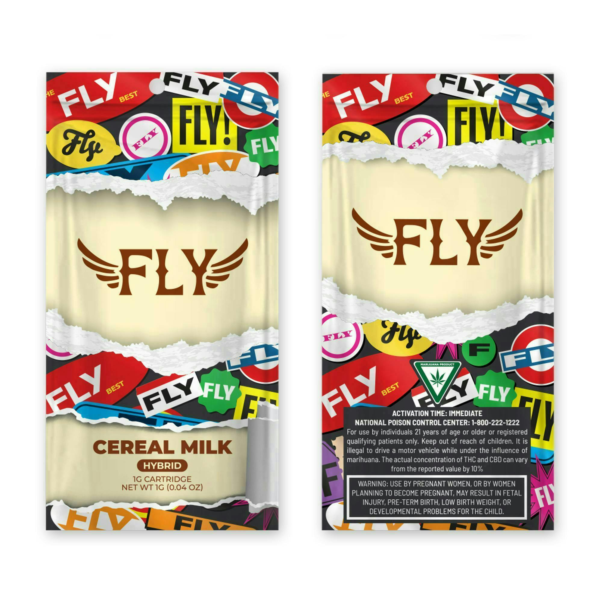 Fly | Cereal Milk | Cartridge | 1g at Pure Cannabis Outlet - New Baltimore Cannabis Dispensary