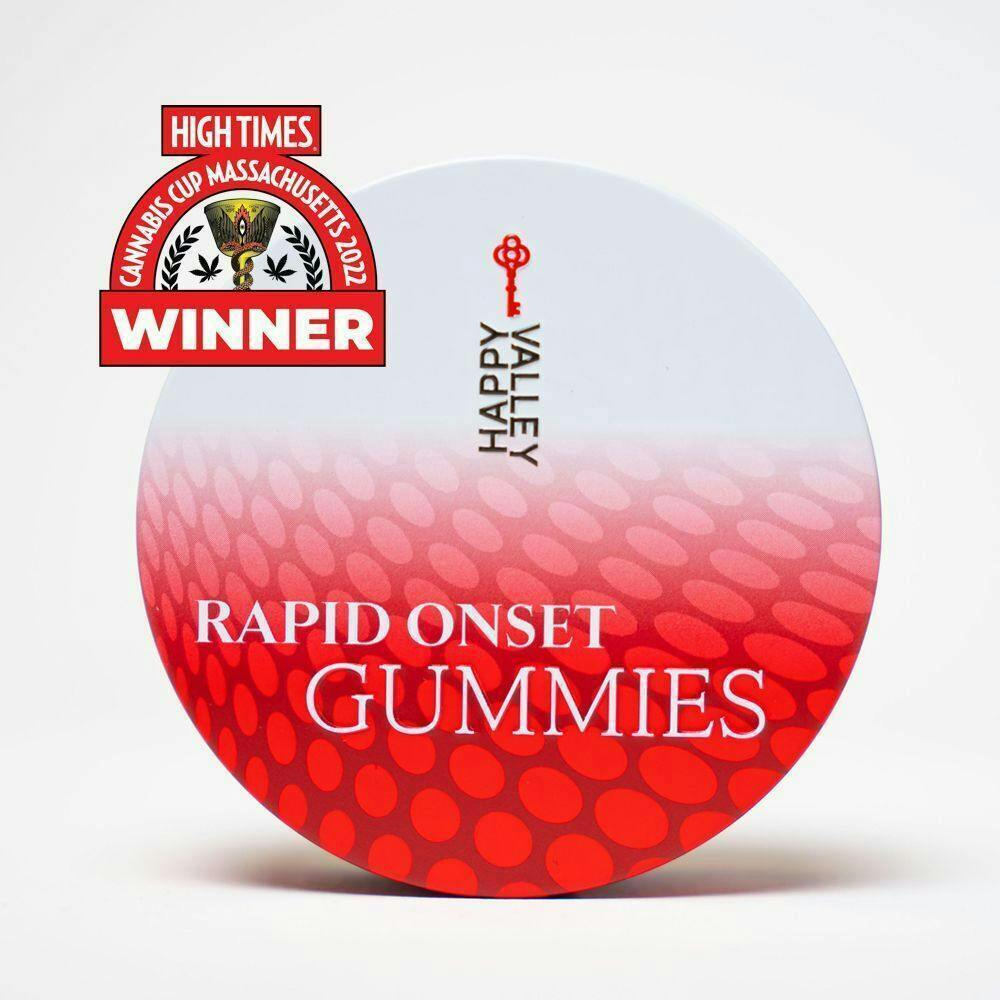 Strawberry Lemonade | Gummies 100mg THC - Rapid Onset by Happy Valley