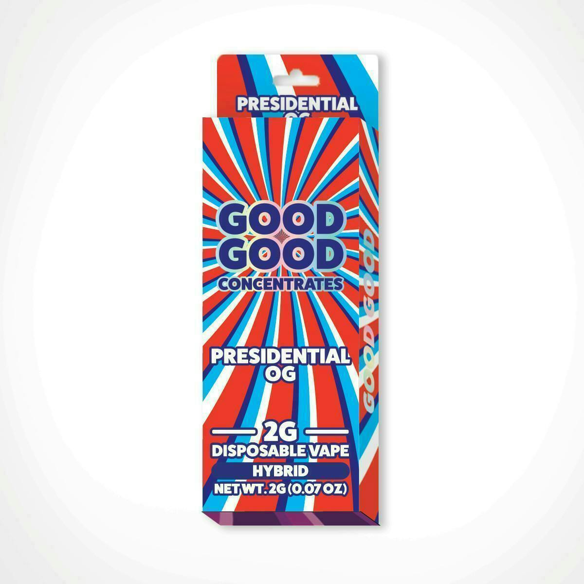 Good Good | Presidential OG | Disposable | 2g