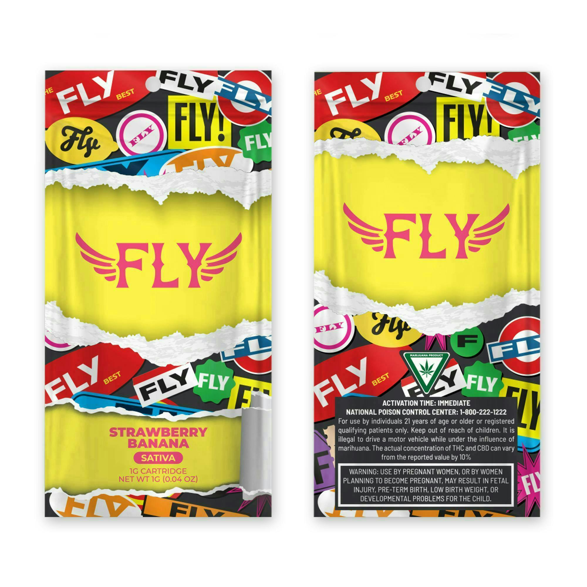 Fly | Strawberry Banana | Cartridge | 1g