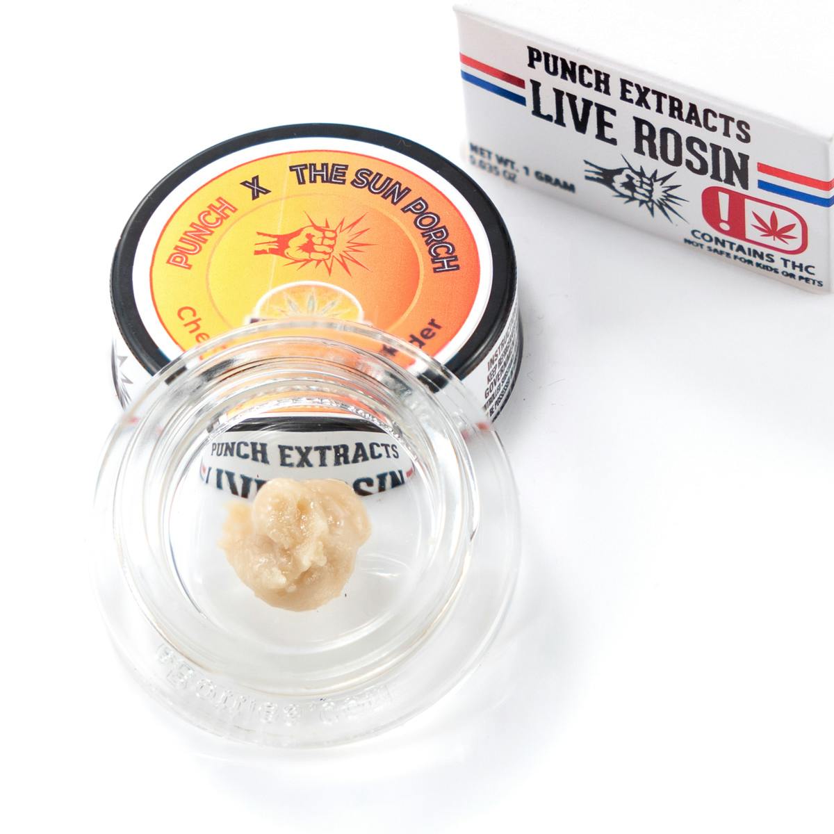 Cherry Paloma Badder Gold Tier Live Rosin Cold Cure Badder (1g