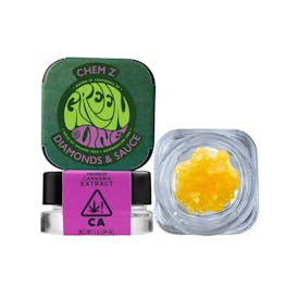 Chem Z - Diamonds & Sauce - Extract - Sativa Hybrid - 1g