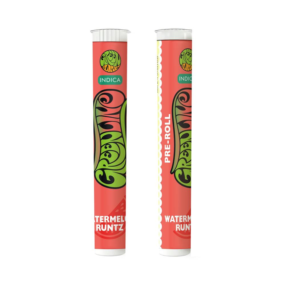 Watermelon Runtz - Indoor Flower Pre-Roll - Indica - 1g by Greenline