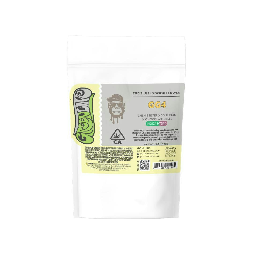 drip x トバログ PACK ver.2 GG4 - 1/2 oz - Indoor - Indica Hybrid - 14g - Greenline