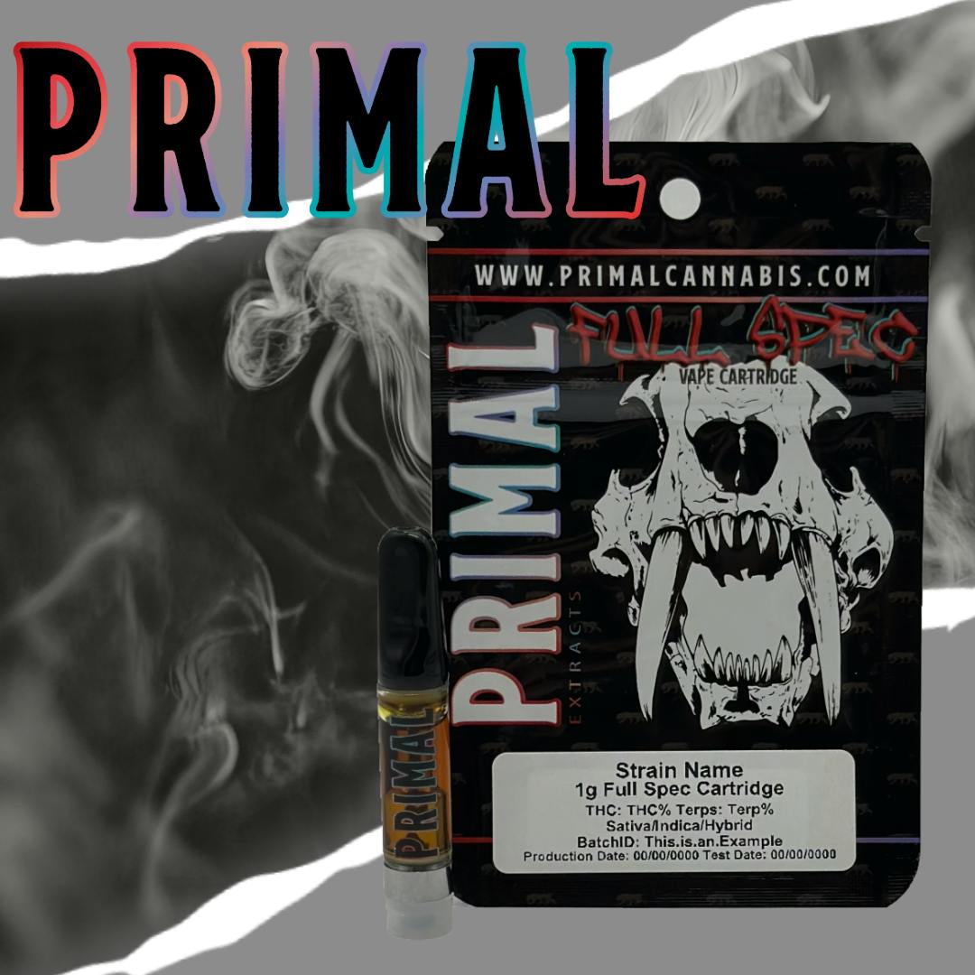 Full Spectrum 1 gram - Purple Urkle (I) by Primal Cannabis