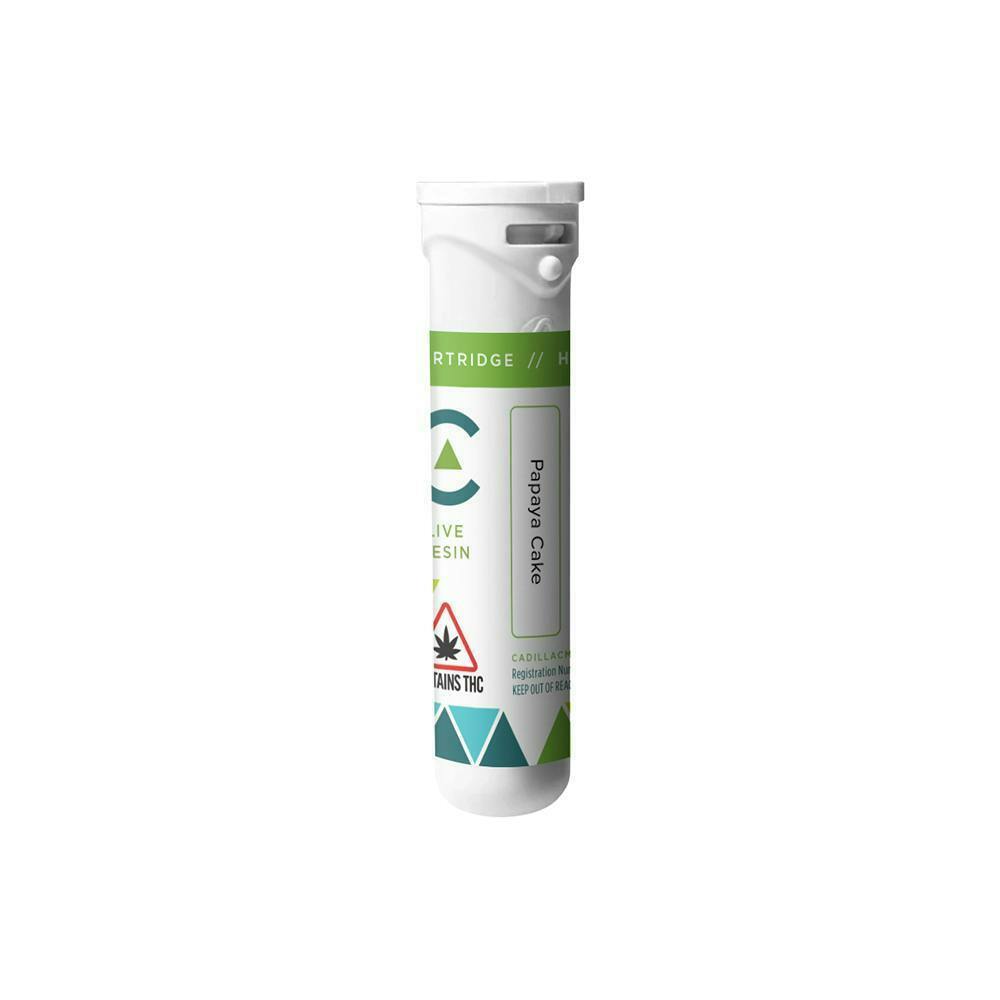 Cadillac Live Resin Cartridge 0.5g - Papaya Cake (H)