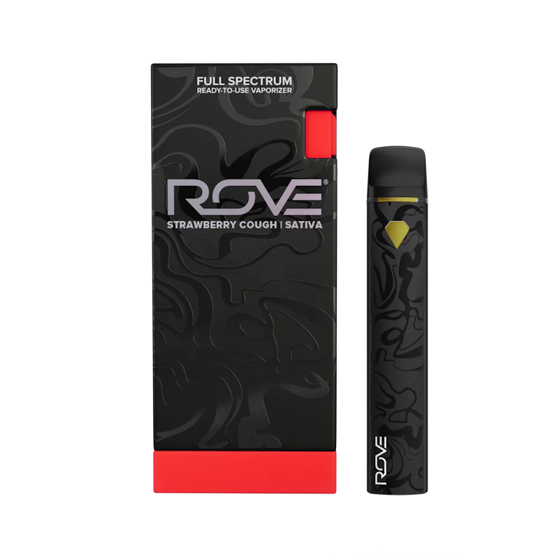 Rove Strawberry Cough · Melted Diamond Live Resin Vaporizer · 1.0g(Ready-To-Use), Disposables