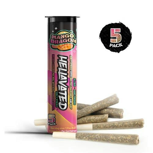 Mango Kush Juicy Stickz 5pk 3.75g