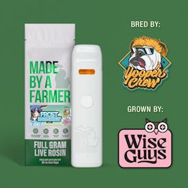 1G Live Rosin Vape - Frost Donkey x Wise Guys Farms