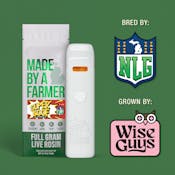 Super Boof - 1g Live Rosin Disposable Vape Made by a Farmer x Wise Guys Farms