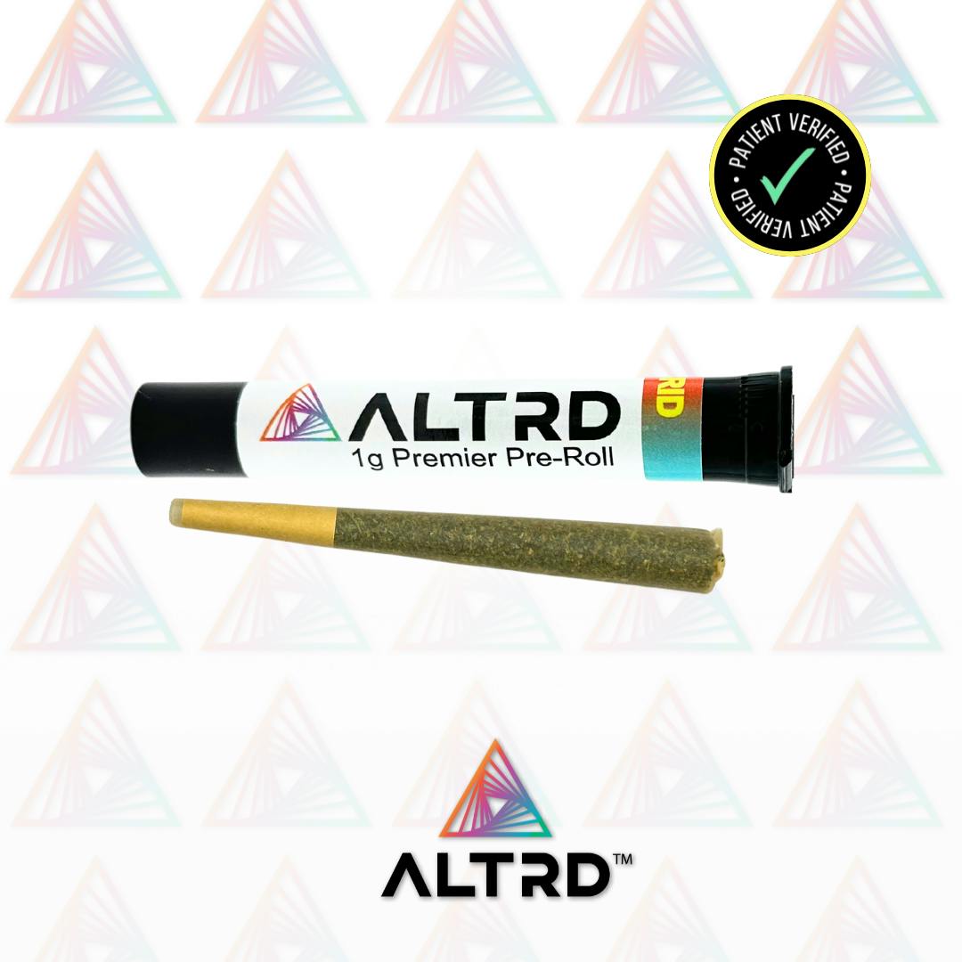 ALTRD - 1g Pre Roll - Bubba Kush