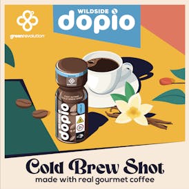WildSide Max Shots | 1:1 THC:CBG Dopio Cold Brew Shot [2oz]