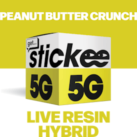 STICKEE | Peanut Butter Crunch | 5G | Live Resin Concentrate