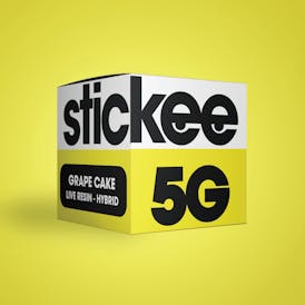 Stickee | 5g Live Resin | Grape Cake