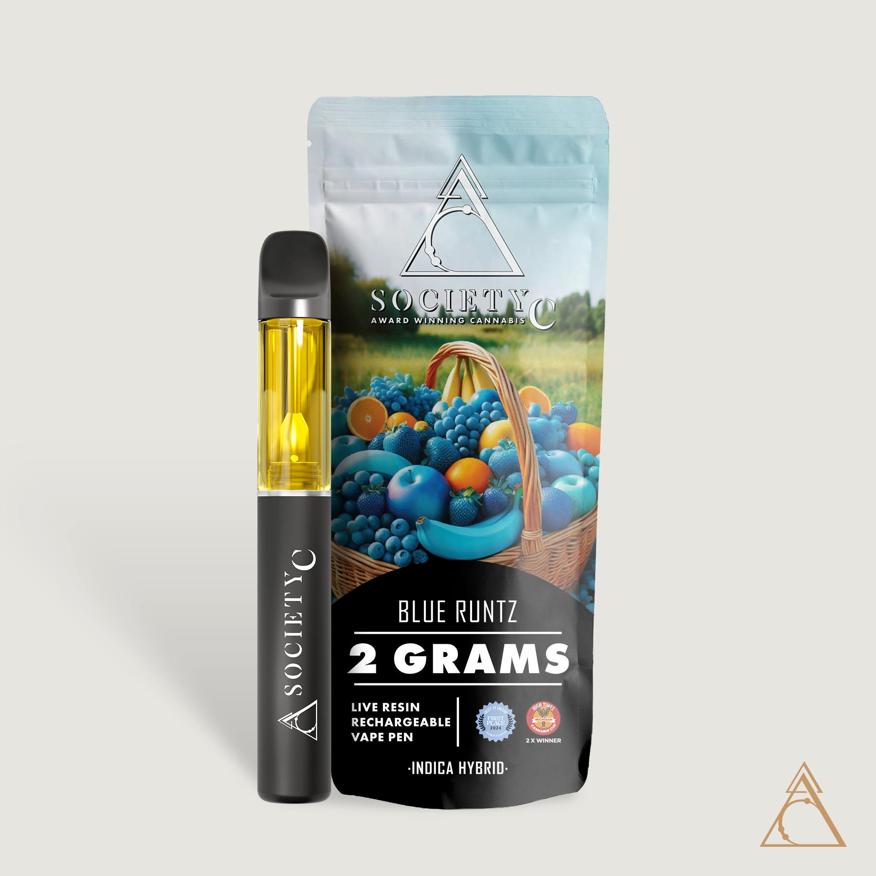 Blue Runtz | Live Resin Disposable | 2g by Society C