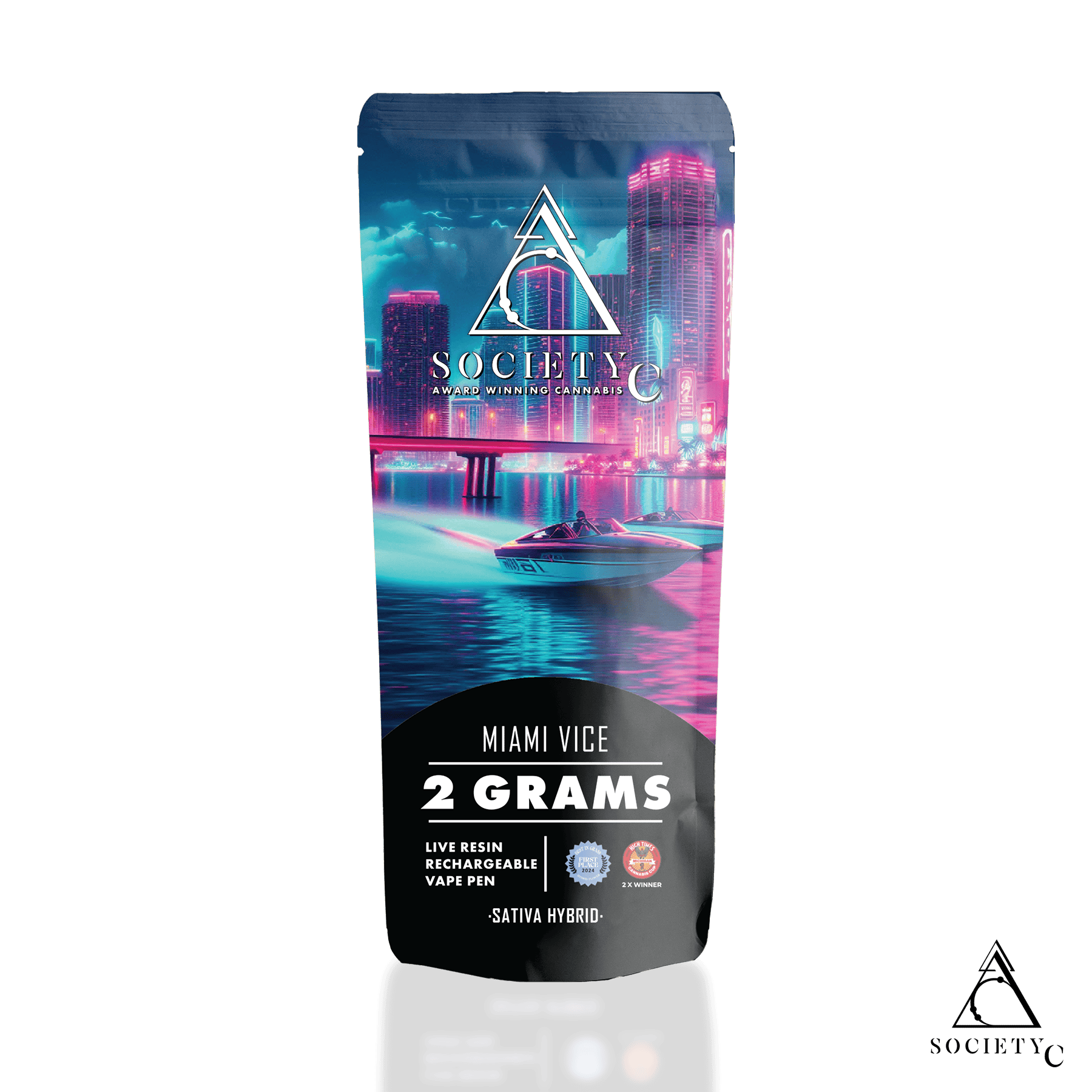 Society C | Miami Vice | Live Resin Disposable | 2g
