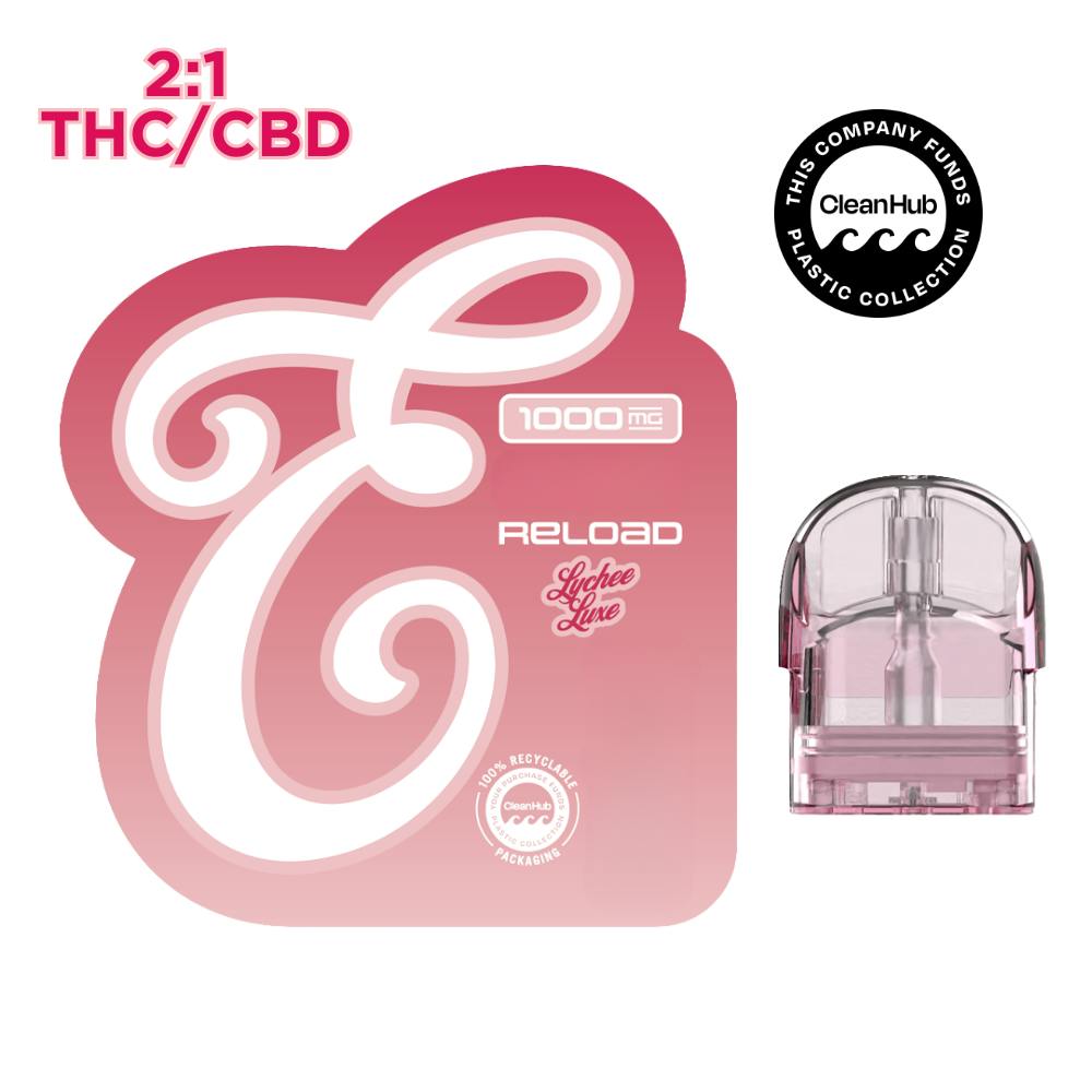 RELOAD - 1g FUSION - Lychee Lux (2:1 THC/CBD)