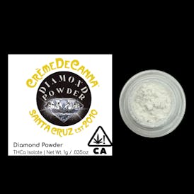 Creme De Canna - THCa Isolate - Diamond Powder - 1g - 4244
