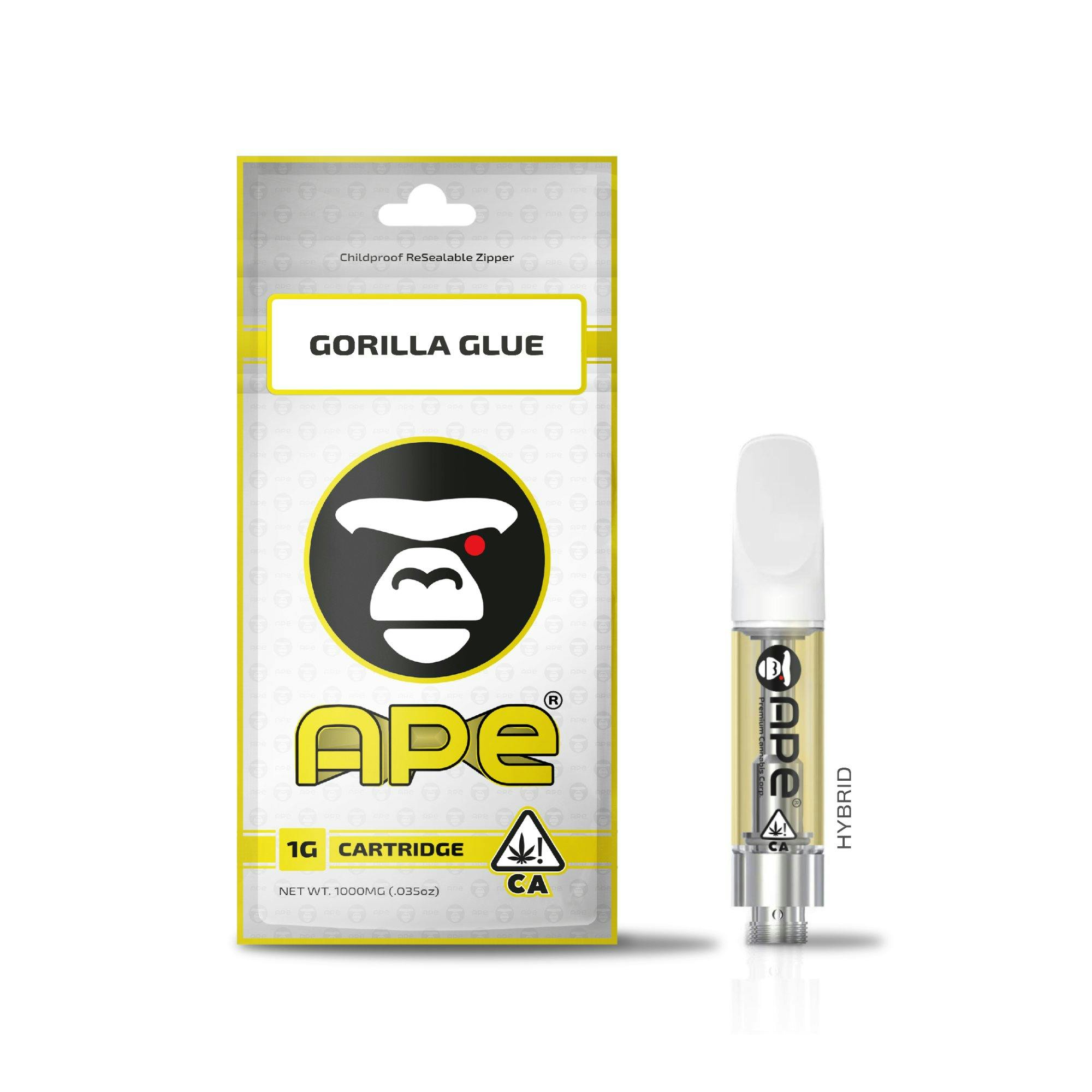 GORILLA GLUE  Sauce Cart 1000 mg. - APE Premium Cannabis Corp