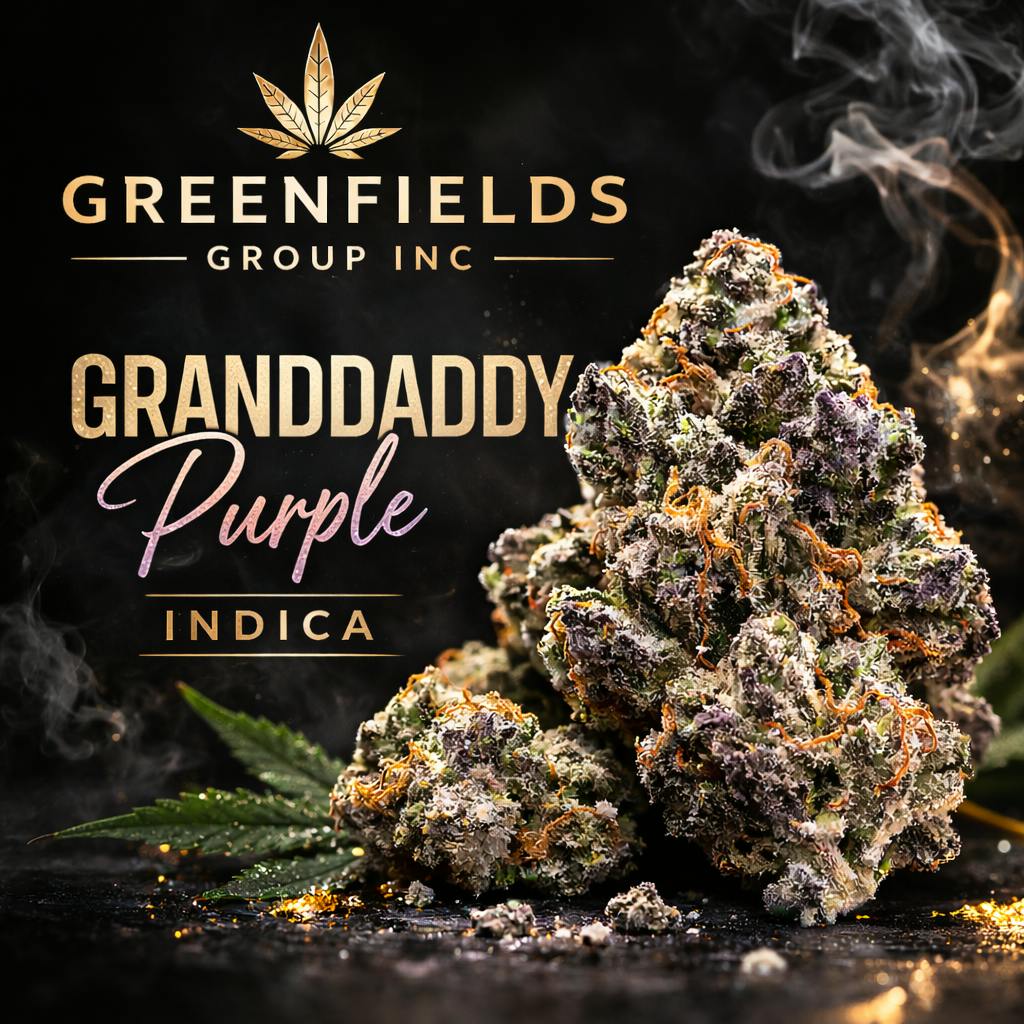 Granddaddy Purple — Exotic Flower | Indica - Greenfields Group