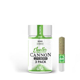 Jeeter Cannon Live Rosin - 3 Pack - Echo