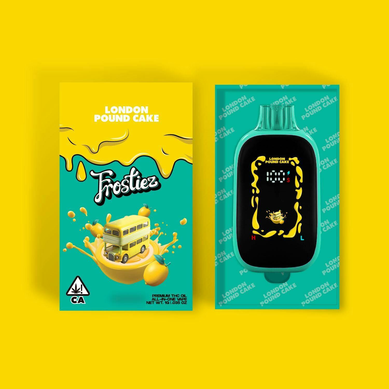 Frostiez — London Pound Cake