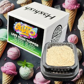 Gelato Hash Topper