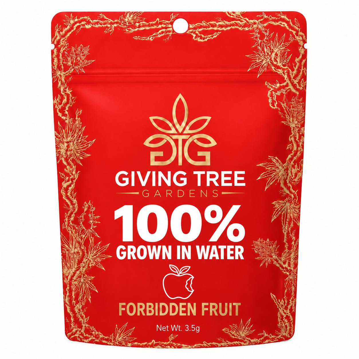 Forbidden Fruit – 3.5G Pre-Pack Flower | 100% WATER GROWN • TRUE HYDRO by Giving Tree Gardens