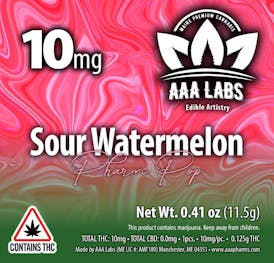 Sour Watermelon Pharm Pop - 10mg THC