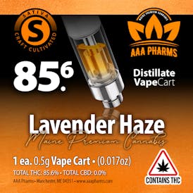 Lavender Haze - 0.5g Distillate Cart