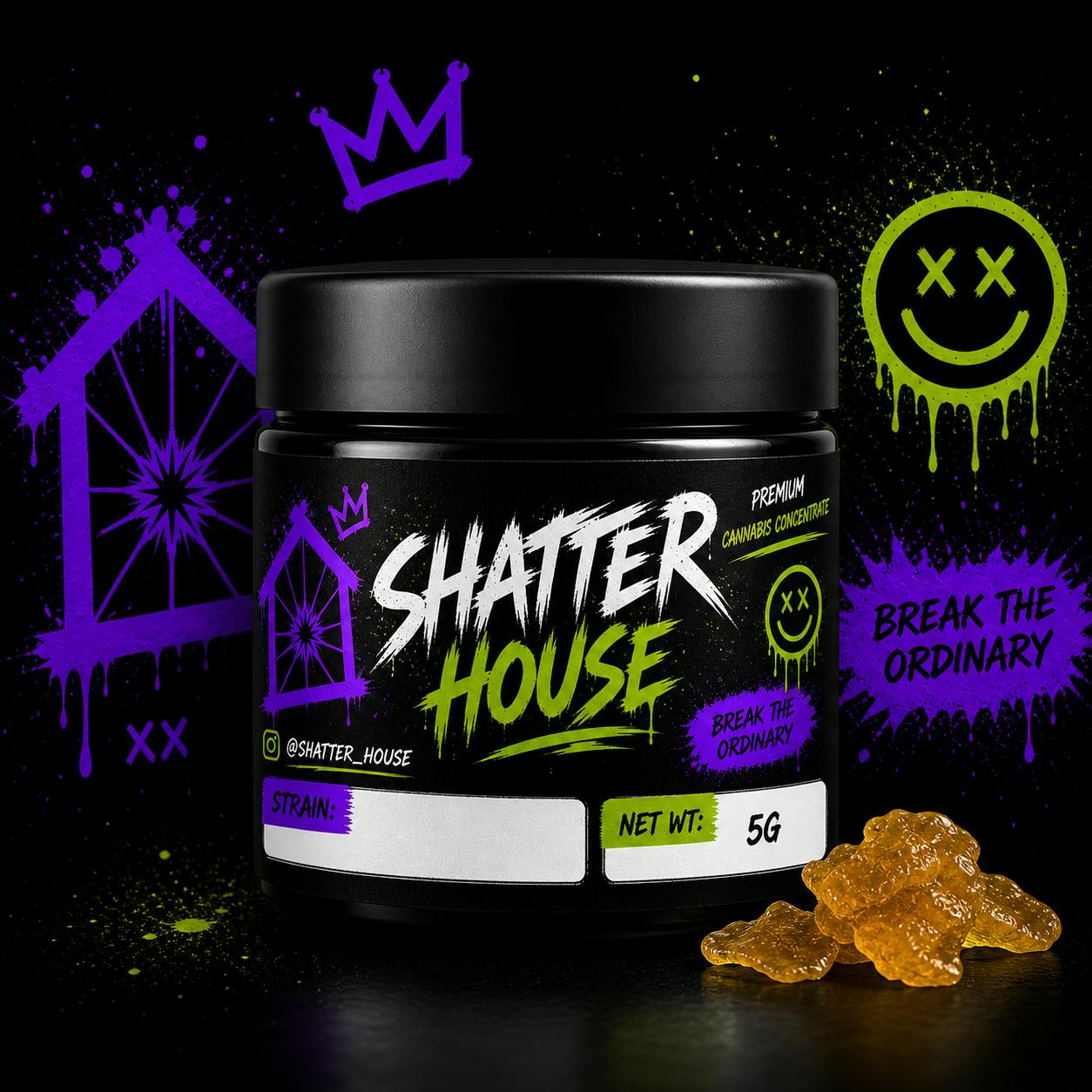 SHATTER HOUSE | Royal Highness 5g Wax Bucket