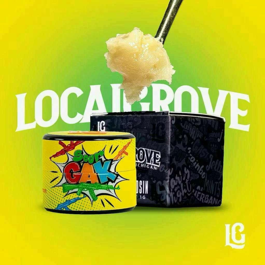 Local Grove Live Hash Rosin Badder | Sour Gak | 1G by Local Grove