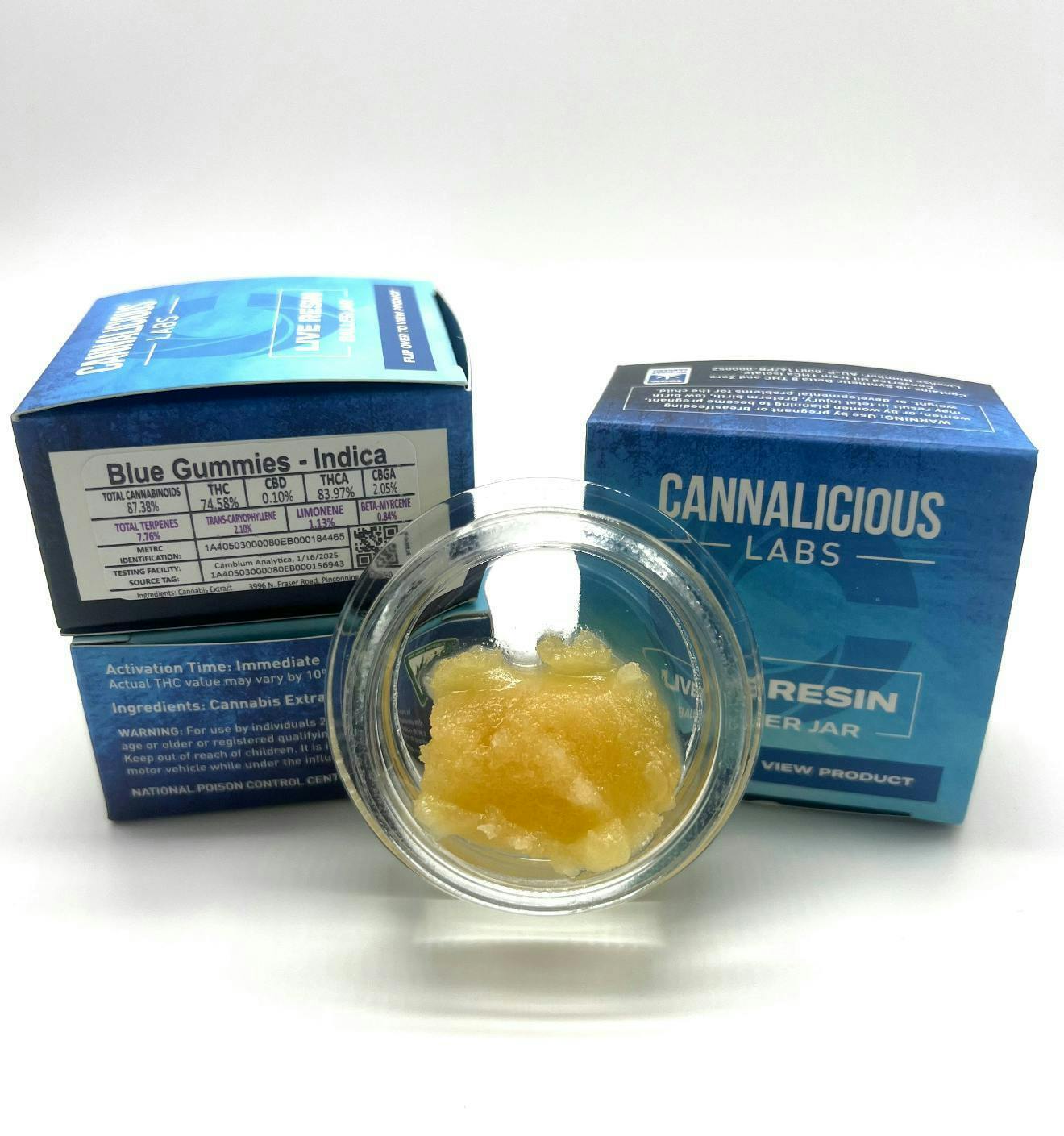 Blue Gummies | Live Resin Badder | 7g