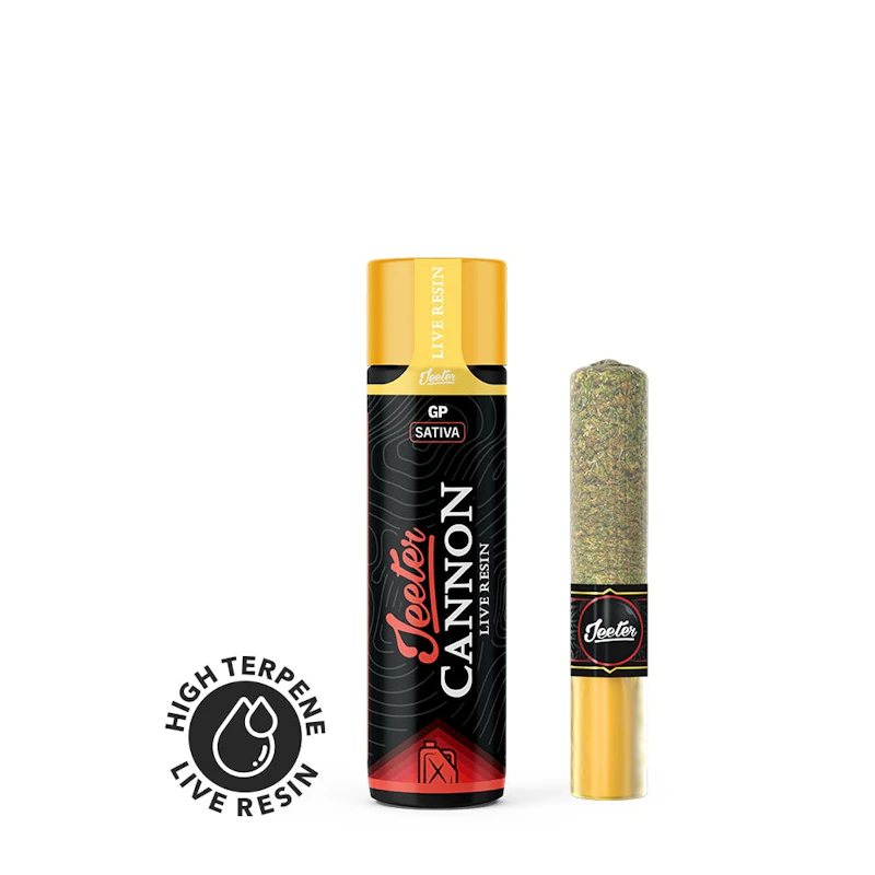 Jeeter GP · Live Resin Cannon · Infused Joint · 1.3g, Infused Pre-Rolls