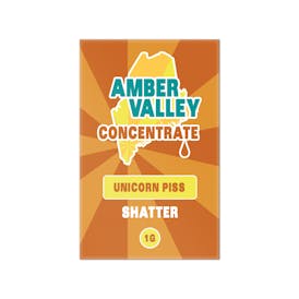 Amber Valley 1G Concentrate - Unicorn Piss (Shatter)