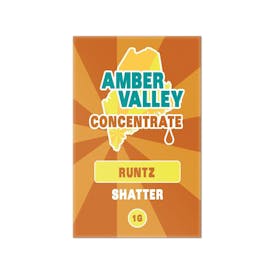 Amber Valley Shatter 1g - Runtz (H)