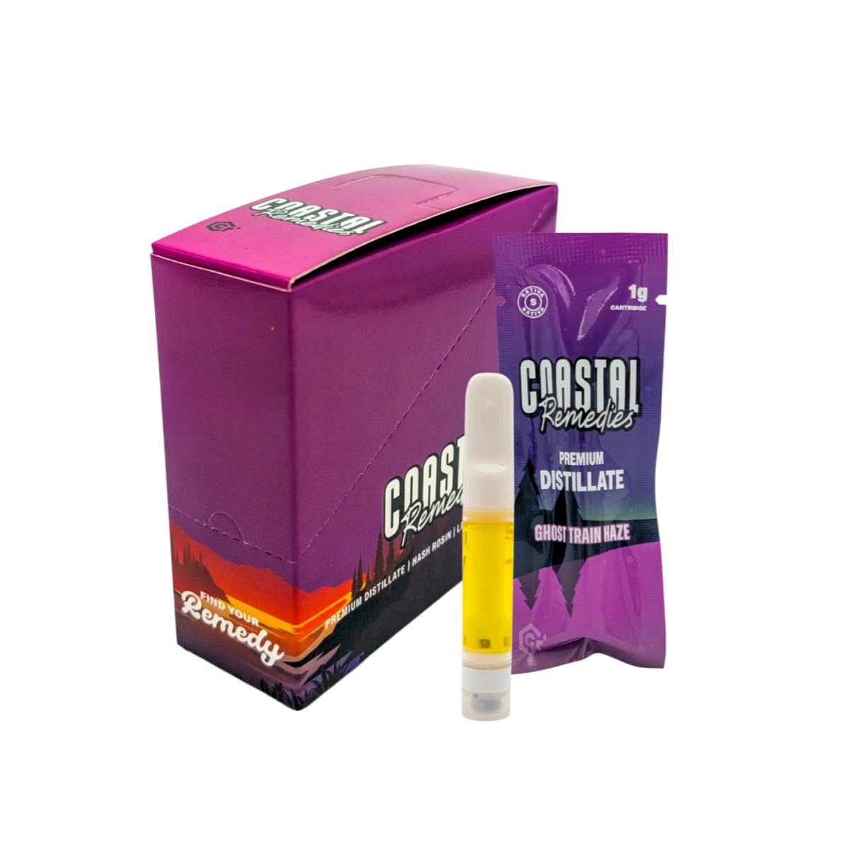 Ghost Train Haze | 1g Distillate Cartridge | Coastal Remedies at Kind Acres Farm (Medical)