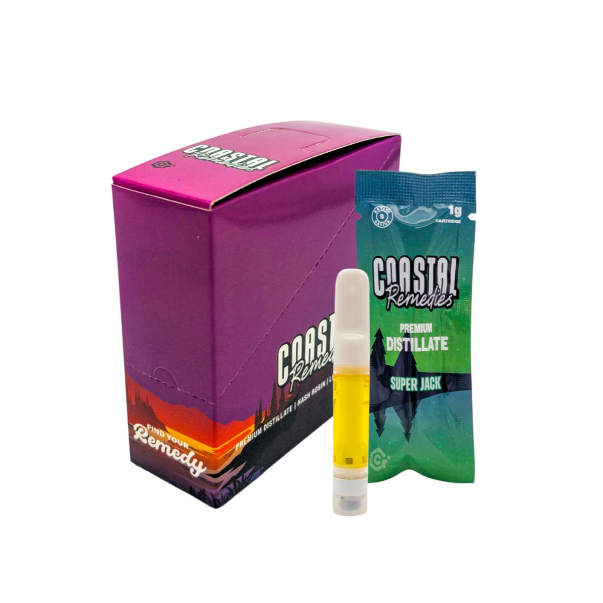 Super Jack | 1g Distillate Cartridge | Coastal Remedies at Kind Acres Farm (Medical)