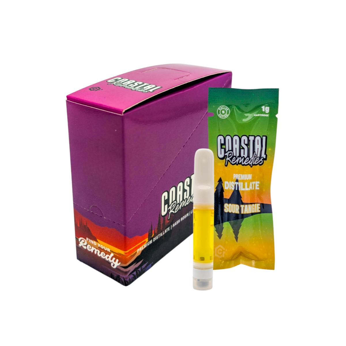 High Coast 1G 1:1 THC+CBD Cartridge - Yoda OG (Indica