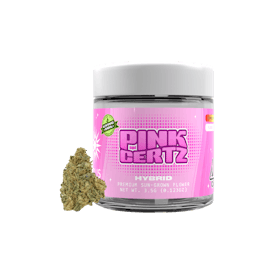 Pink Certz | Jarred Flower (3.5g) | Hybrid