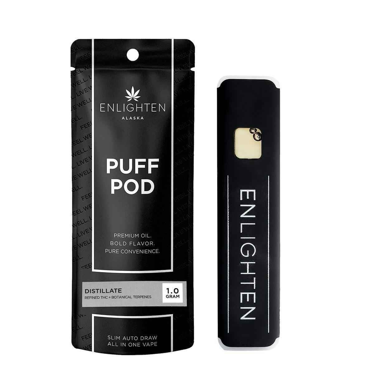 Northern Lights Distillate Puff Pod - 1g