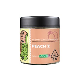 Peach Z - 1/8 oz - Indoor - Indica Hybrid - 3.5g