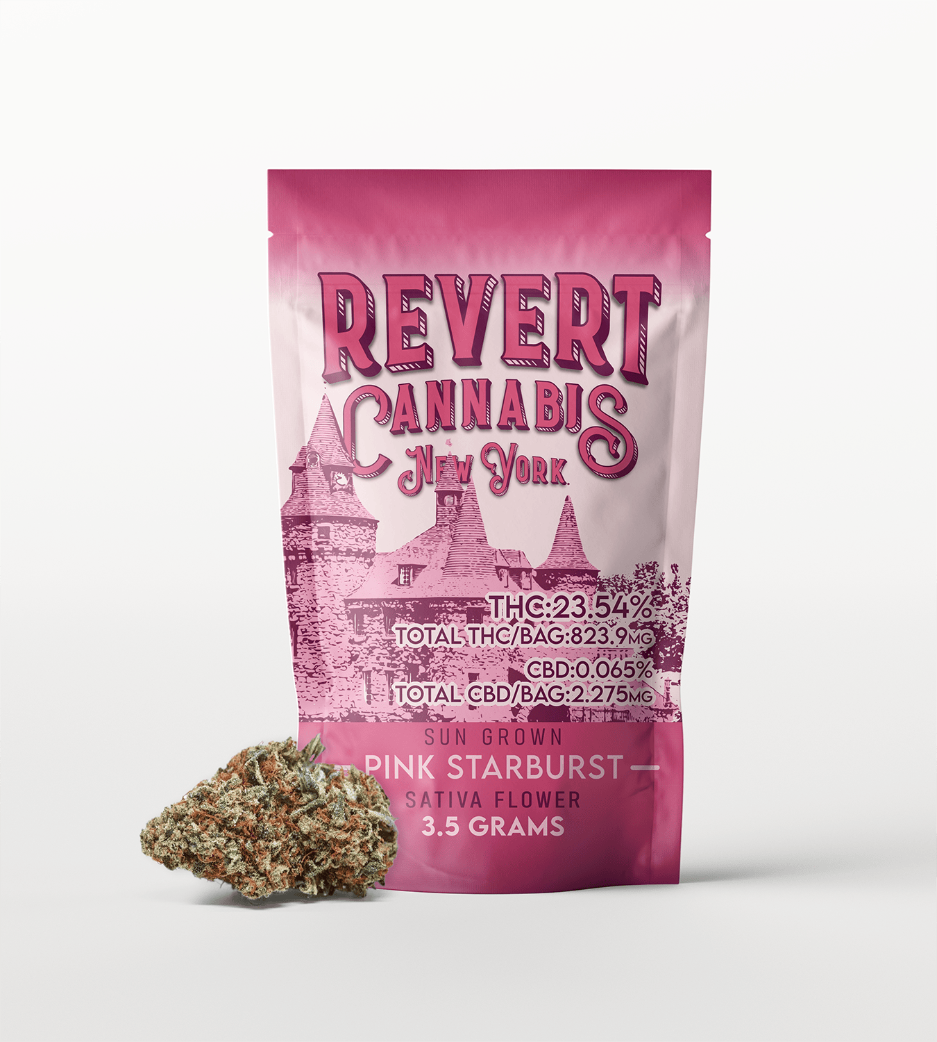 Pink Starburst | Big Buds | 3.5g by Revert