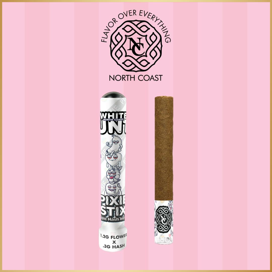 North Coast White Runtz Hemp Paper Pixie Stix 1.5g