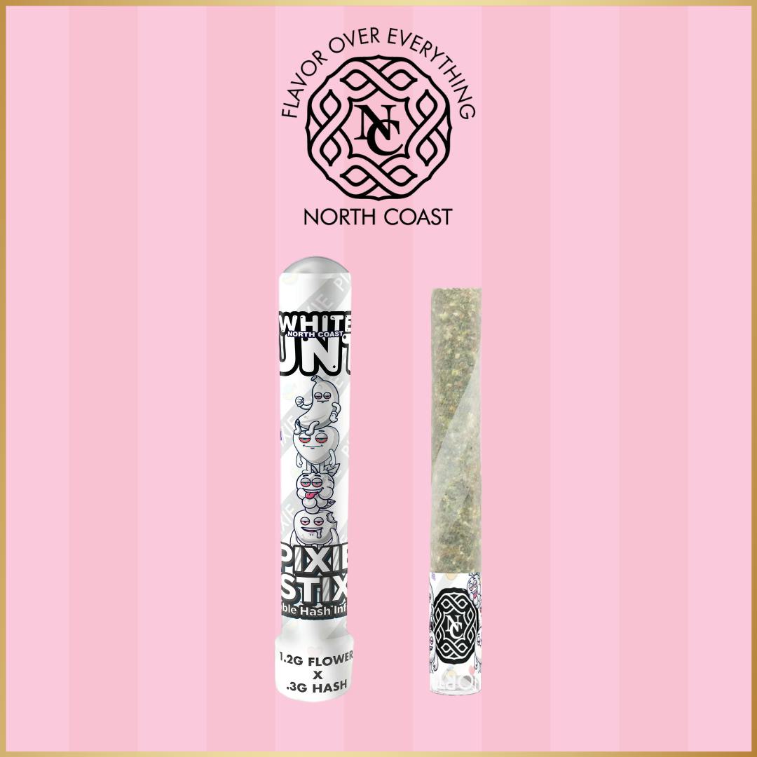 North Coast White Runtz Rice Paper Pixie Stix 1.5g by North Coast